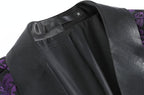 Men's Slim Fit Jacquard Blazer