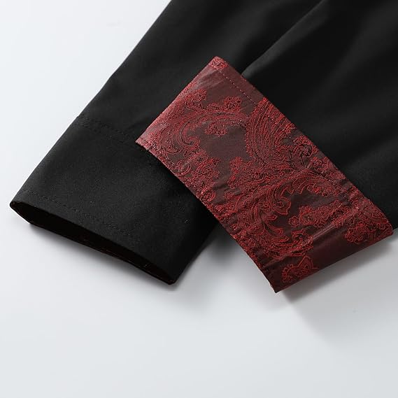 Men's Long Sleeve Contrast Shirt