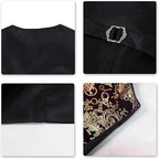 Men's Jacquard Suit Vest