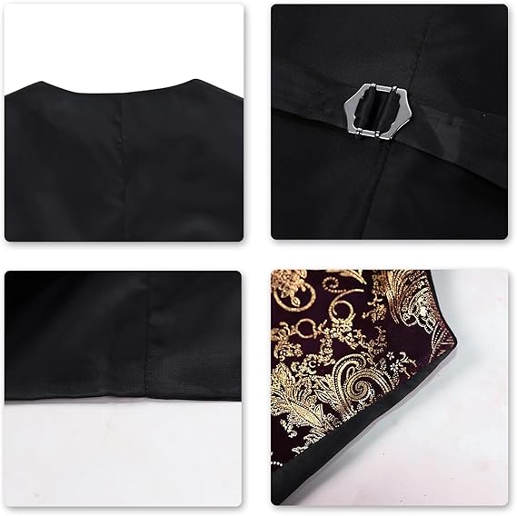 Men's Jacquard Suit Vest