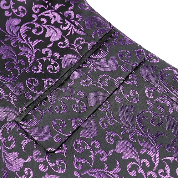 Men's Slim Fit Jacquard Blazer