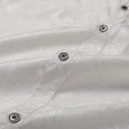 Men's Paisley Long Sleeve Embroidered Shirt