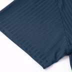 Men's Short Sleeve Polo Shirt with Button Placket
