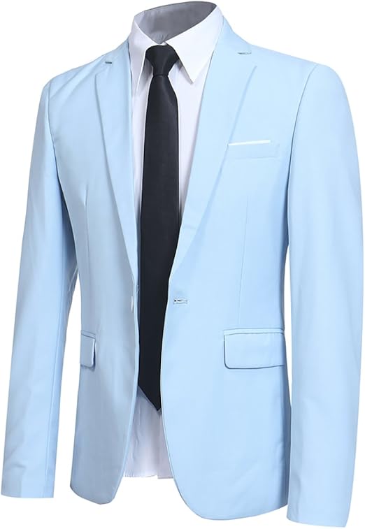 Men's Slim Fit Blazer Suit Jacket