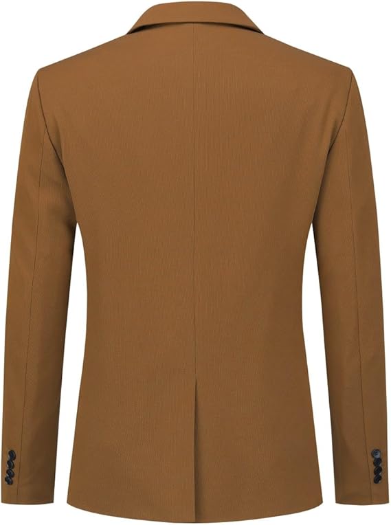 Men's Stretch Blazer Slim Fit Suit Jacket