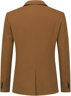 Men's Stretch Blazer Slim Fit Suit Jacket