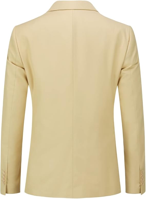 Men's Slim Fit One-Button Suit Jacket
