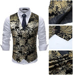Men's Jacquard Suit Vest