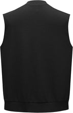 Men's Knitted V-Neck Button Vest