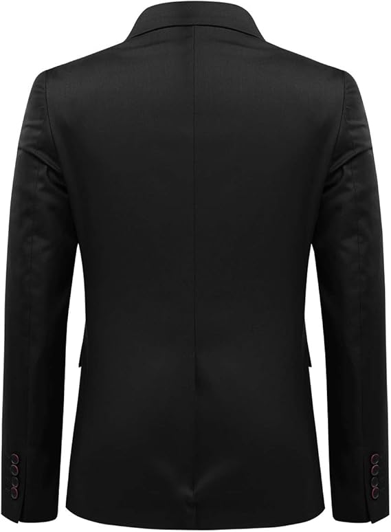 Men's Slim Fit One-Button Blazer