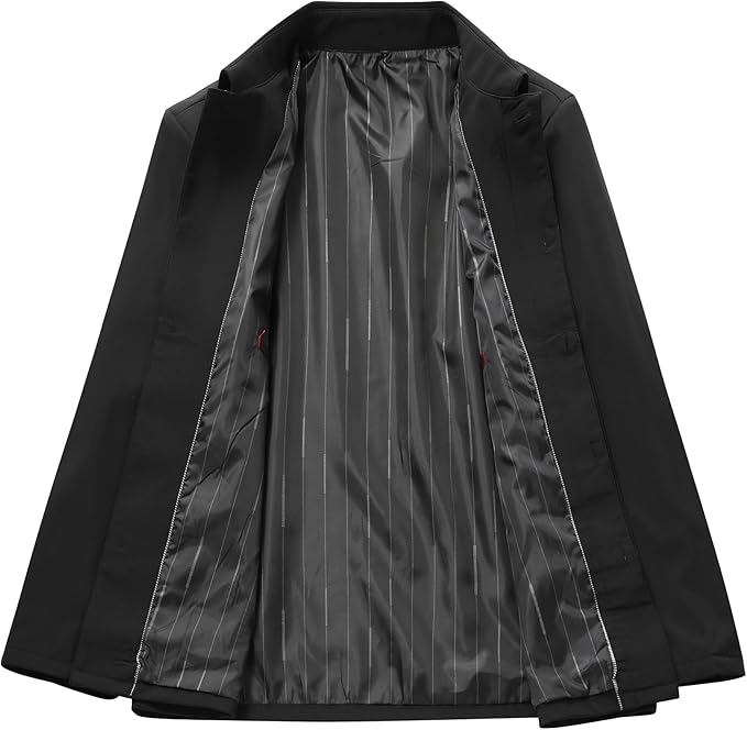 Men's Lightweight Button Placket Jacket
