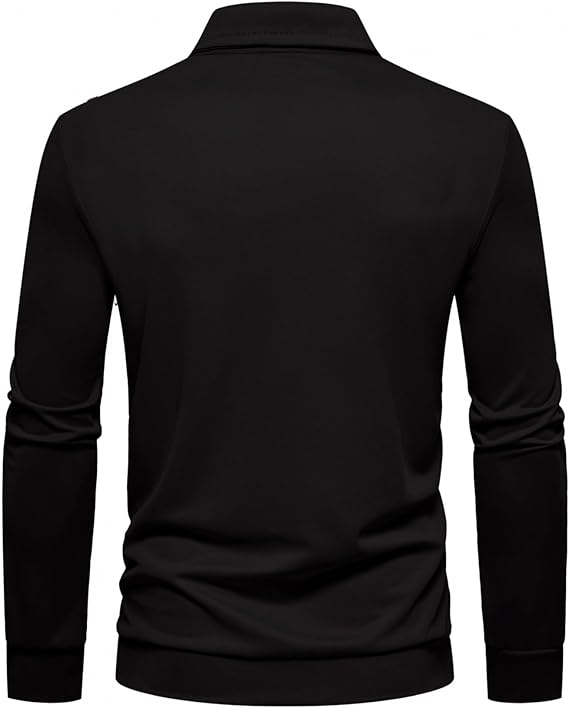 Men's Long Sleeve Polo Shirt
