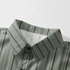 Men's Striped Long Sleeve Shirt