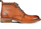 Men's Leather Lace-Up Ankle Boots