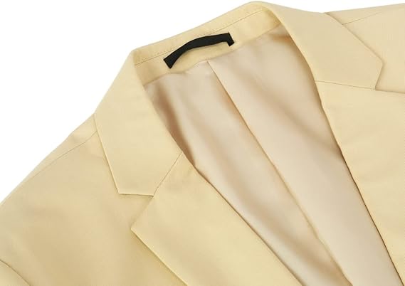 Men's Slim Fit One-Button Suit Jacket