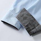 Men's Long Sleeve Contrast Shirt