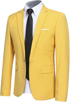 Men's Slim Fit Blazer Suit Jacket