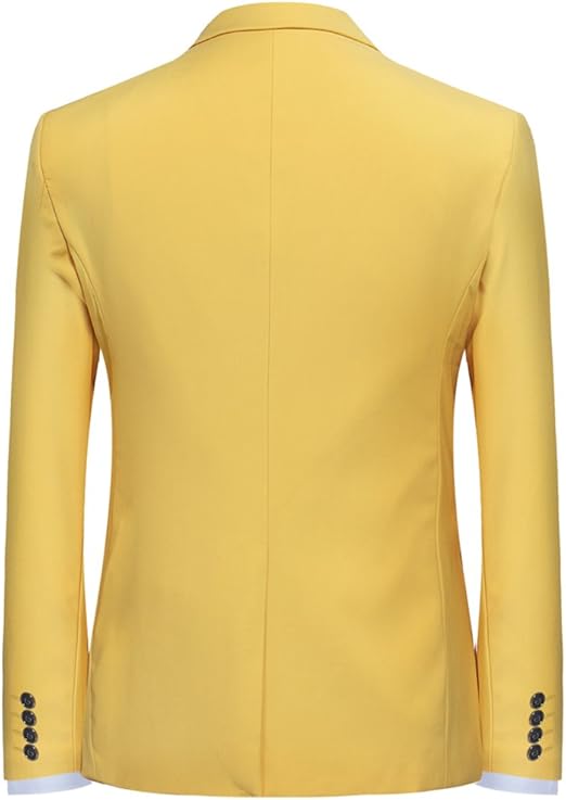Men's Slim Fit Blazer Suit Jacket