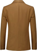 Men's Slim Fit One-Button Suit Jacket