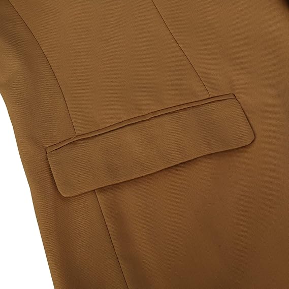 Men's Slim Fit One-Button Suit Jacket