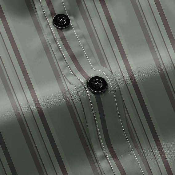 Men's Striped Long Sleeve Shirt