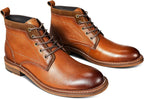 Men's Leather Lace-Up Ankle Boots