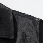 Men's Gothic Steampunk Suit Vest – Western Waistcoat with Paisley Print
