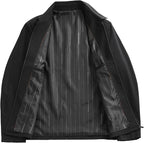 Men's Lightweight Zip-Up Bomber Jacket
