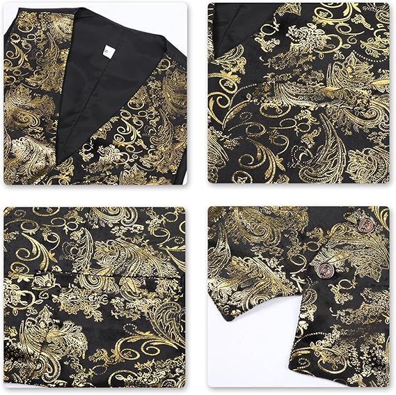 Men's Jacquard Suit Vest