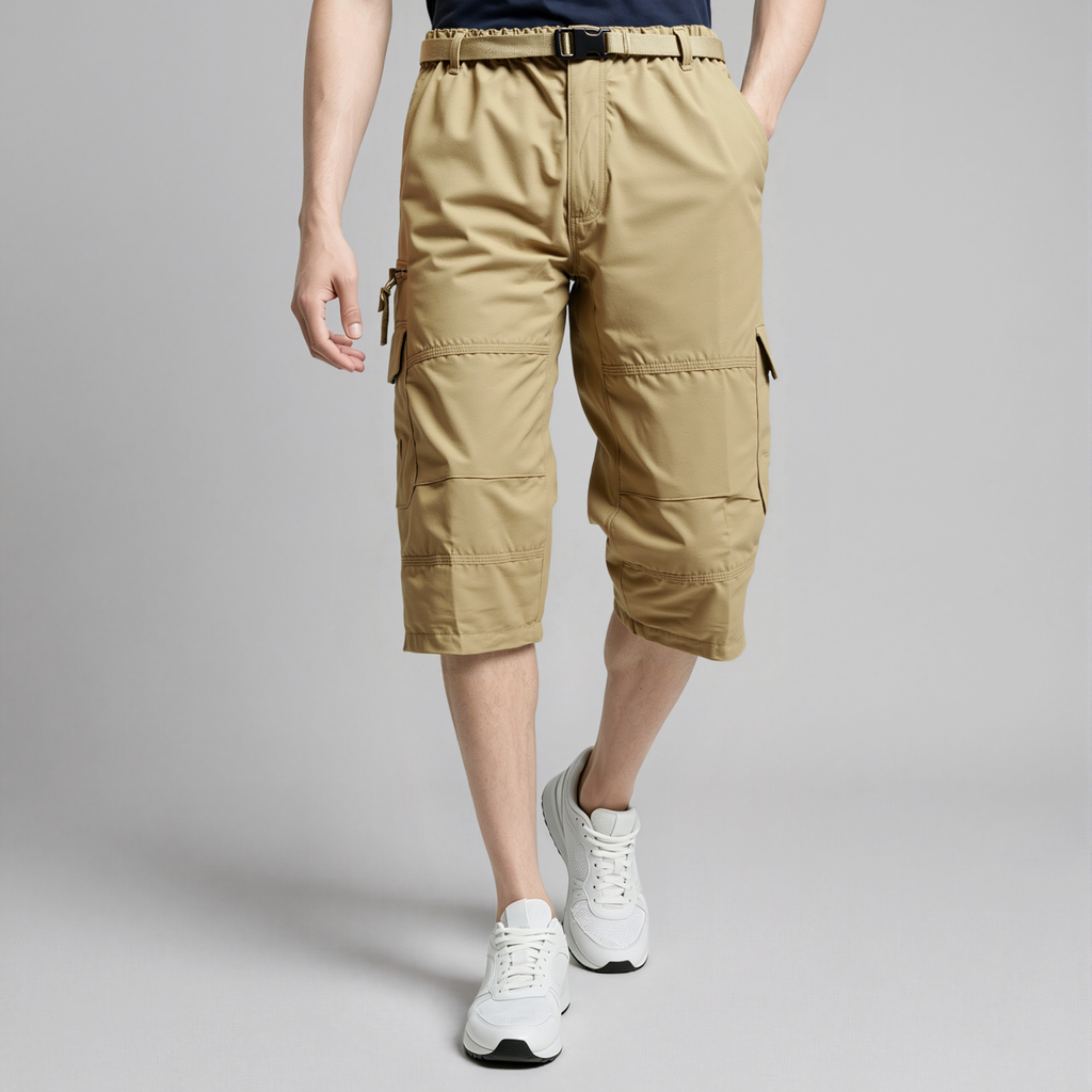 Men's Cargo Shorts with Belt