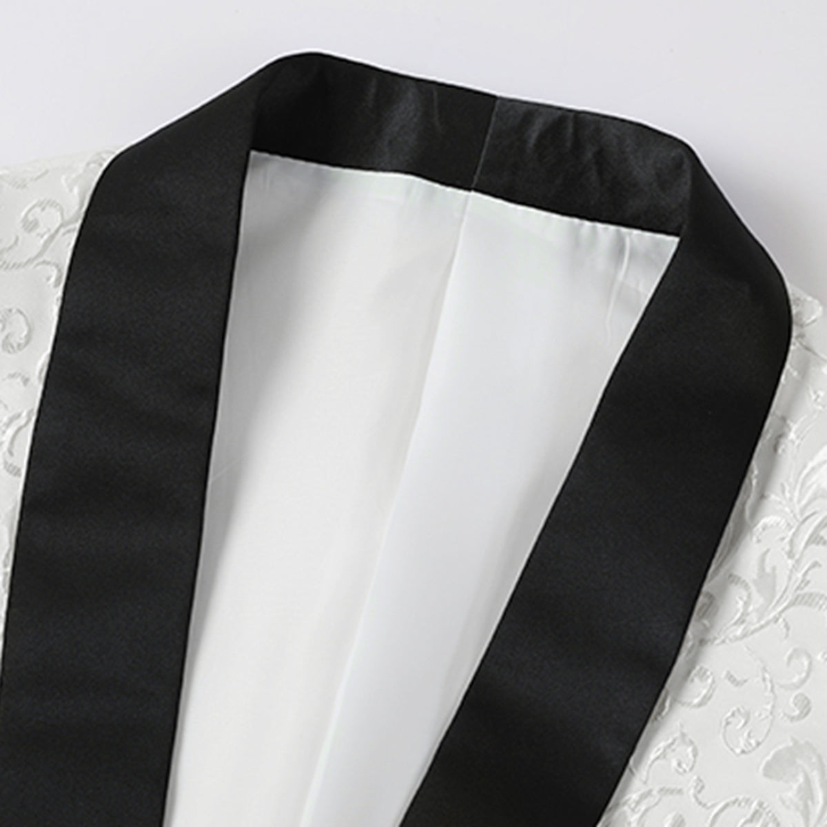 Men's Slim Fit Jacquard Blazer