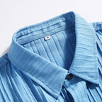 Men's Short Sleeve Stretch Shirt with Chest Pocket
