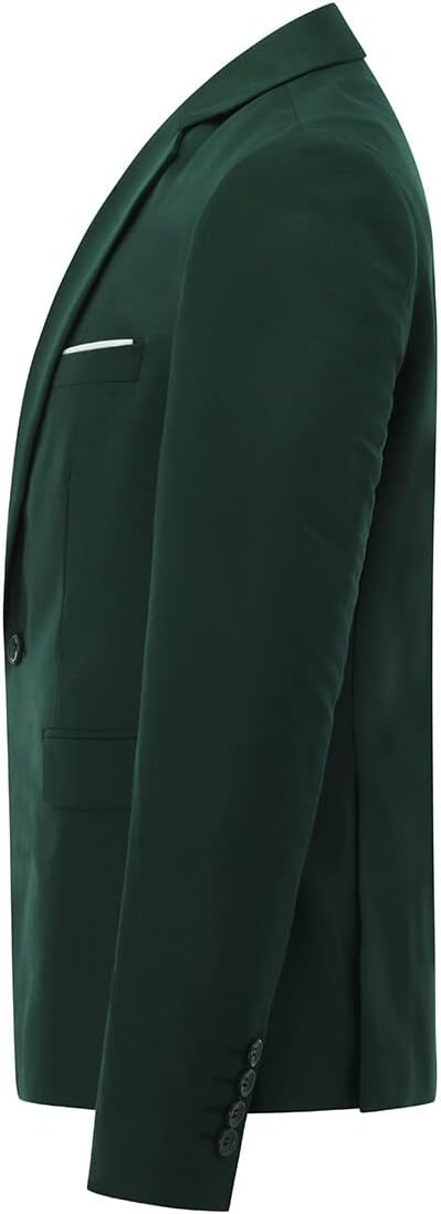 Men's Slim Fit One-Button Suit Jacket