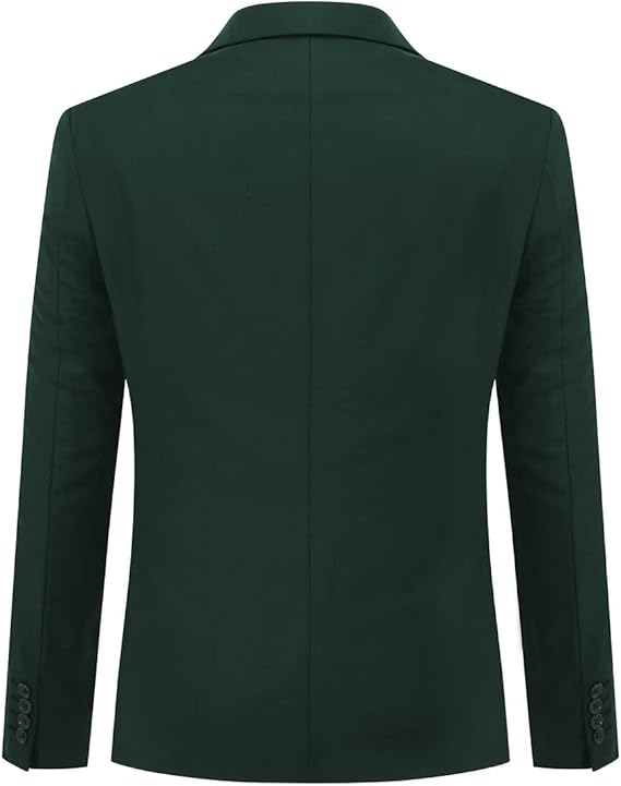 Men's Slim Fit One-Button Suit Jacket