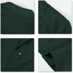 Men's Slim Fit One-Button Suit Jacket
