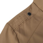 Men's Bomber Jacket with Stand-Up Collar