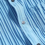 Men's Short Sleeve Stretch Shirt with Chest Pocket