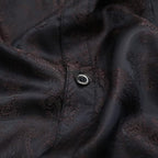 Men's Paisley Long Sleeve Embroidered Shirt