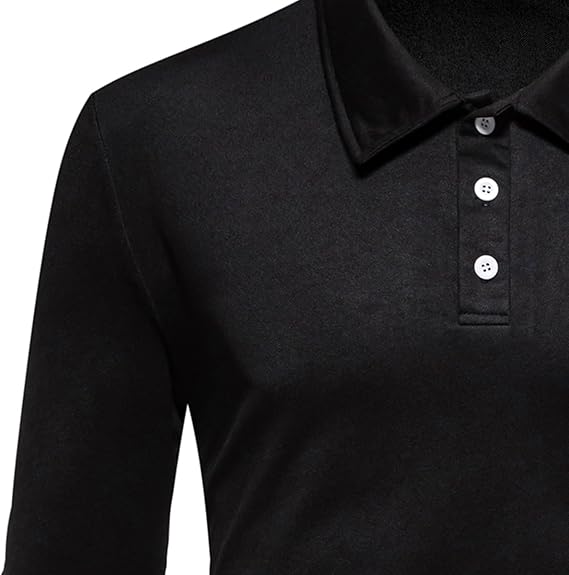 Men's Long Sleeve Polo Shirt
