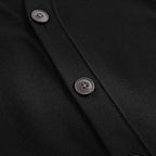 Men's Knitted V-Neck Button Vest