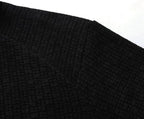 Men's Long Sleeve Quarter-Zip Polo Shirt