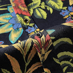 Men's Long Sleeve Paisley Print Linen Shirt