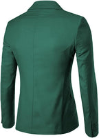 Men's Slim Fit One-Button Suit Jacket