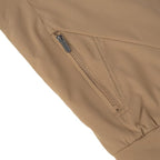 Men's Bomber Jacket with Stand-Up Collar