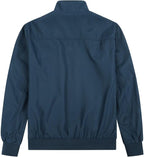 Men's Bomber Jacket with Stand-Up Collar