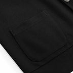 Men's Knitted V-Neck Button Vest