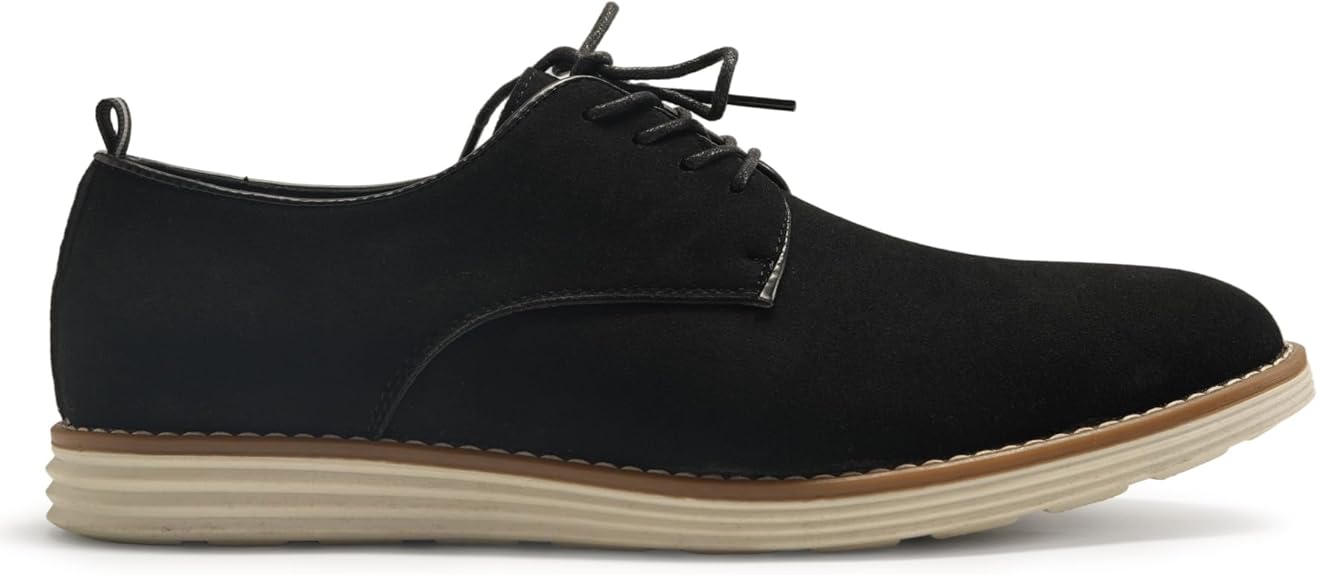 Men's Suede Lace-Up Casual Trainers