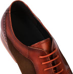Men's Leather Lace-Up Oxford Shoes