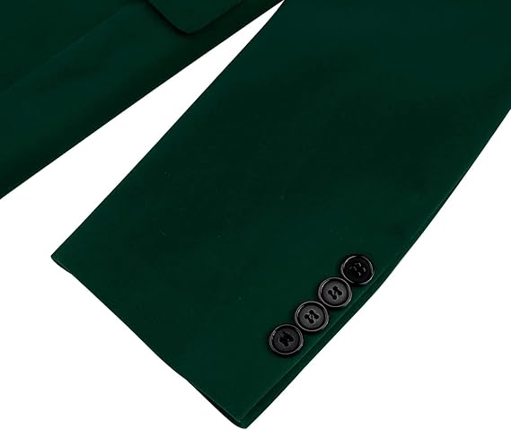 Men's Velvet Blazer Regular Fit Tuxedo Jacket