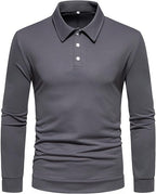 Men's Long Sleeve Polo Shirt